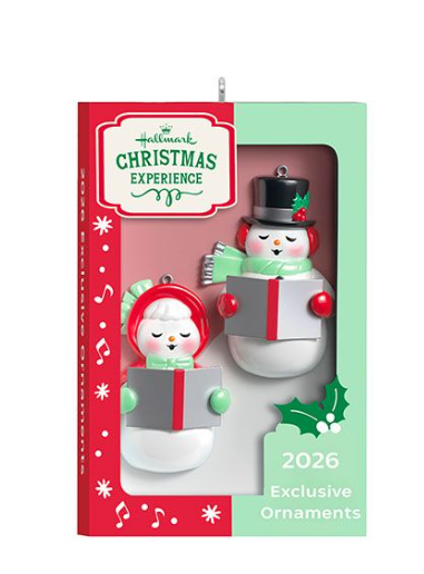 2026 CHRISTMAS EXPERIENCE *EXCLUSIVE REPAINT of  Nifty Fifties Keepsake Ornament  *SHIPS  DEC 10 